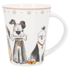 NANU-NANA Tierfreunde|Küche*Becher Tier, Hunde-Reihe, 350 Ml