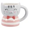 NANU-NANA Küche*Becher Tierkörper, Katze, 420 Ml