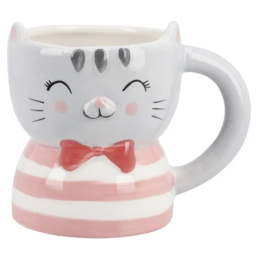 NANU-NANA Küche*Becher Tierkörper, Katze, 420 Ml