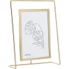 NANU-NANA Bilderrahmen*Bilderrahmen Metall, Gold, 10 X 15 Cm