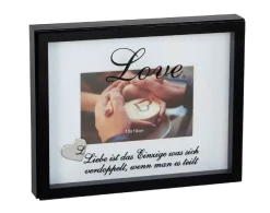 NANU-NANA Bilderrahmen*Bilderrahmen Mit Spruch, Love, 10 X 15 Cm