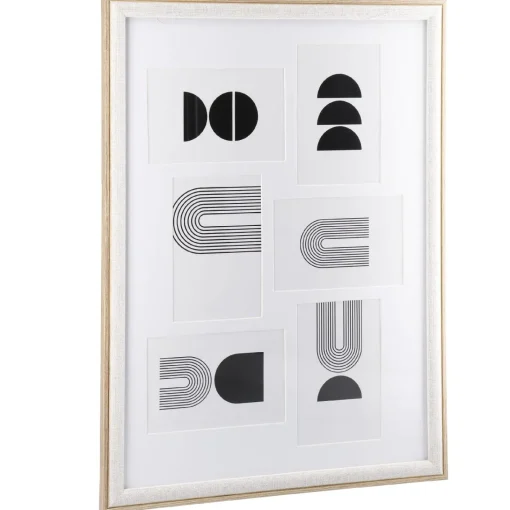 NANU-NANA Bilderrahmen*Bilderrahmen Natur, Rustik/hell, 33 X 46 Cm