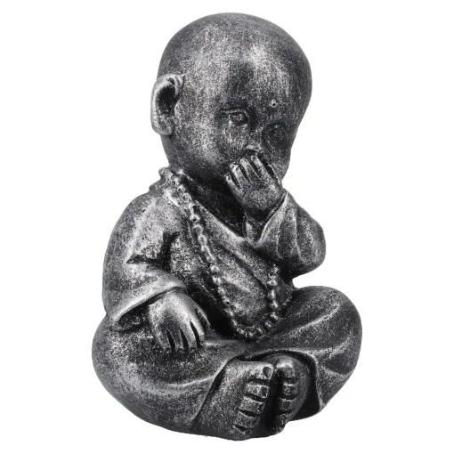 NANU-NANA Figuren*Buddha Kind, Nichts Sagen, 12 Cm