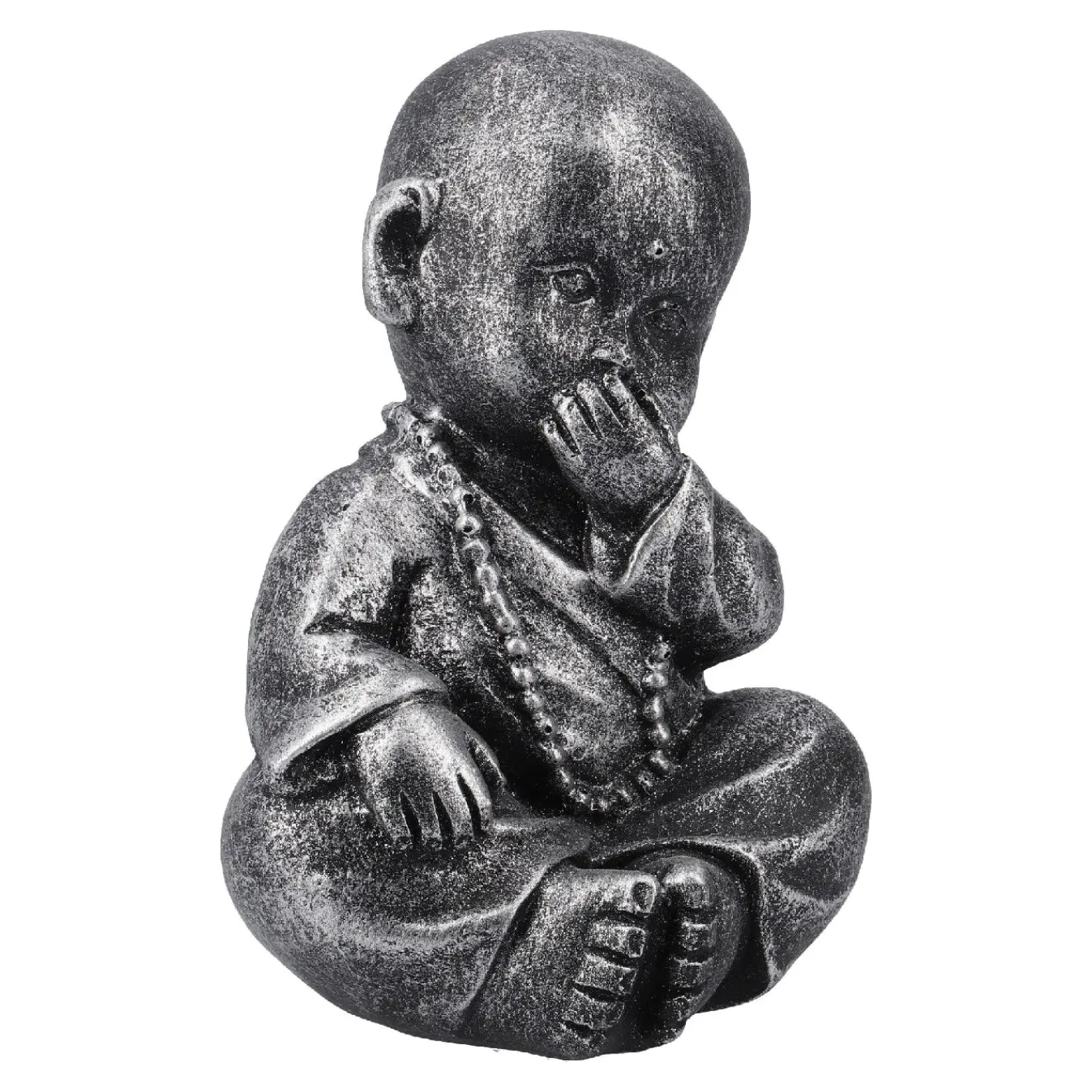 NANU-NANA Figuren*Buddha Kind, Nichts Sagen, 12 Cm