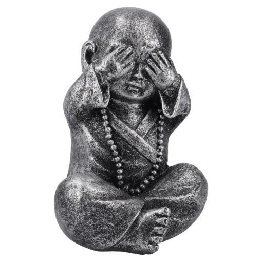 NANU-NANA Figuren*Buddha Kind, Nichts Sehen, 12 Cm