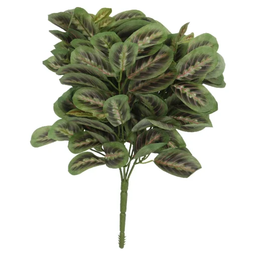 NANU-NANA Vasen & Kunstblumen|Herbstdeko*Busch Buntnessel, Grün/rot, 27 Cm