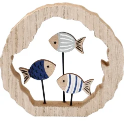 NANU-NANA Deko-Objekte*Deko-Objekt Maritim, Fische, 12 Cm
