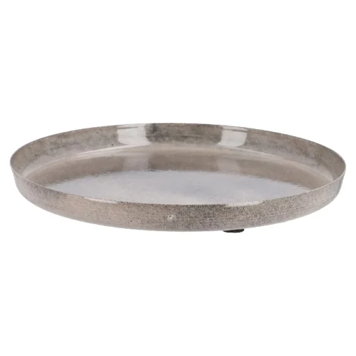 NANU-NANA Schalen & Tabletts|Shop The Look Xmas*Deko-Schale Metall, Rund/beige, 20 Cm
