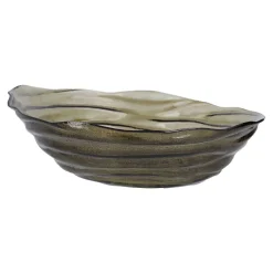 NANU-NANA Schalen & Tabletts*Deko-Schale Tornado, Dunkelgrün, 32 Cm