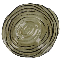 NANU-NANA Schalen & Tabletts*Deko-Schale Tornado, Dunkelgrün, 32 Cm