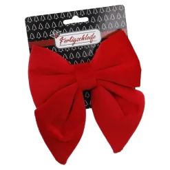NANU-NANA Geschenkverpackungen|Weihnachtsbaumschmuck*Deko-Schleife, Rot, 13 Cm