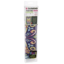 NANU-NANA Geschenkideen|Diamond Painting*Diamond Painting Glow, Schmetterling, 30 X 40 Cm