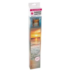 NANU-NANA Diamond Painting|Nikolaus*Diamond Painting, Sonnenuntergang Am Strand, 40 X 50 Cm