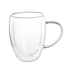 NANU-NANA Shop The Geschenk|Küche*Doppelwand-Glas Mit Henkel, 340 Ml