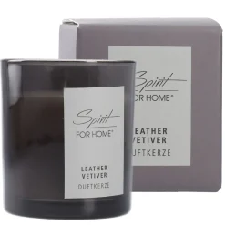 NANU-NANA Geschenkideen|Kerzen & Kerzenständer*Duftkerze Home, Leather/Vetiver, 140 G