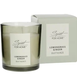 NANU-NANA Geschenkideen|Raumdüfte*Duftkerze Home, Lemongras/Ginger, 140 G