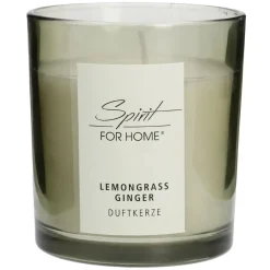 NANU-NANA Geschenkideen|Raumdüfte*Duftkerze Home, Lemongras/Ginger, 140 G