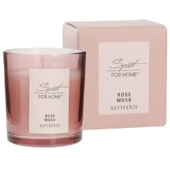 NANU-NANA Geschenkideen|Raumdüfte*Duftkerze Home, Rose/Musk, 140 G