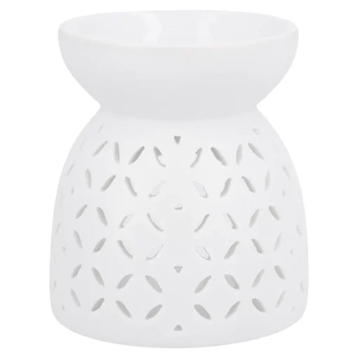 NANU-NANA Geschenkideen|Raumdüfte*Duftlampe Motiv, Kreuze/weiß, 9.5 Cm