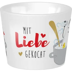 NANU-NANA Geschenkideen|Küche*Eierbecher, Mit Liebe Gekocht
