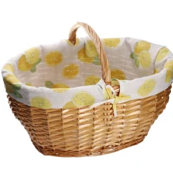 NANU-NANA Organisation*Einkaufskorb Zitrone, 49 Cm