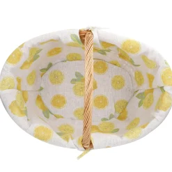 NANU-NANA Organisation*Einkaufskorb Zitrone, 49 Cm