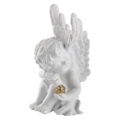 NANU-NANA Figuren*Engel Kristall, Kopf Links, 8.8 Cm