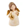 NANU-NANA Figuren|Weihnachtsdeko*Engel Mit Flügel, Herz, 13.5 Cm
