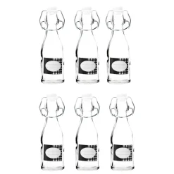 NANU-NANA Jga|Salty- Und Candybar*6er Set Flasche Mit Bügelverschluss, 150 Ml