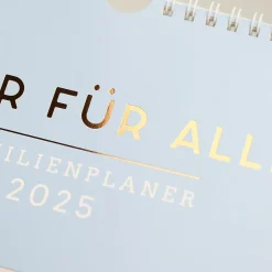 NANU-NANA Kalender & Planer*Familienplaner 2025, Petrol