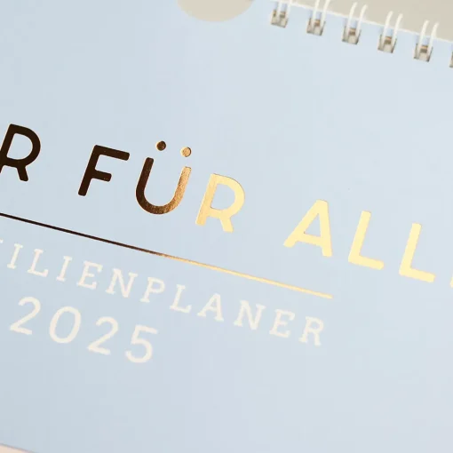 NANU-NANA Kalender & Planer*Familienplaner 2025, Petrol