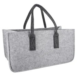 NANU-NANA Fashion*Filztasche Kamin, Hellgrau