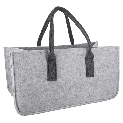 NANU-NANA Fashion*Filztasche Kamin, Hellgrau