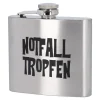 NANU-NANA Geschenkideen*Flachmann Spruch, Notfalltropfen, 150 Ml