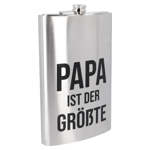 NANU-NANA Geschenkideen*Flachmann XXL, Papa Ist Der Größte, 1.8 L