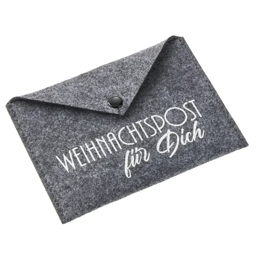 NANU-NANA Geschenkideen|Weihnachtsgeschenke*Geldgeschenk Umschlag, Für Dich/grau, 17 X 12 Cm