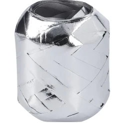 NANU-NANA Geschenkverpackung|Geschenkverpackungen*Geschenkband Eiknäuel, Silber, 30 M