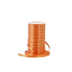 NANU-NANA Gastgeschenke|Salty- Und Candybar*Geschenkband Satin, Orange, 3mm X 10m