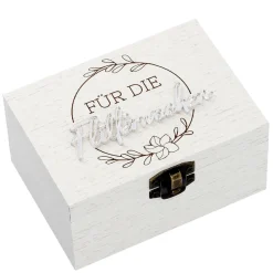 NANU-NANA Hochzeitsdeko|Hochzeitsgeschenke*Geschenkbox Mit Spieluhr, Flitterwochen, 10 X 7 Cm
