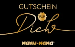 NANU-NANA Weihnachtsgeschenke*Geschenkgutschein, Für Dich, Schwarz, 15 Euro