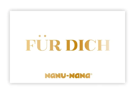 NANU-NANA Weihnachtsgeschenke*Geschenkgutschein, Für Dich, Weiß, 25 Euro
