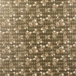 NANU-NANA Geschenkverpackung*Geschenkpapier Bär, Gold, 2 M