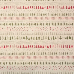 NANU-NANA Geschenkverpackungen*Geschenkpapier Graspapier, Bäume/creme, 1 X 3 M