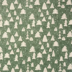 NANU-NANA Geschenkverpackungen*Geschenkpapier Graspapier, Bäume/grün, 1 X 3 M