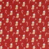 NANU-NANA Geschenkverpackungen|Weihnachten*Geschenkpapier Mix, Elch/rot, 2 M