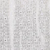 NANU-NANA Geschenkverpackungen|Weihnachten*Geschenkpapier Prägung/Schrift, Creme/gold, 2 M