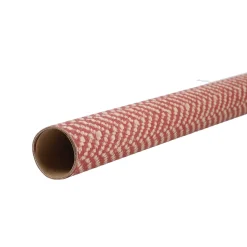 NANU-NANA Geschenkverpackung*Geschenkpapier Stoffoptik, Rot, 2 M