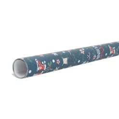 NANU-NANA Geschenkverpackungen|Weihnachten*Geschenkpapier Weihnachtsmix, Schrift, 2 M