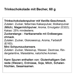 NANU-NANA Küche|Weihnachtsgeschenke*Geschenk-Set Trinkschokolade + Becher, Haus/Schlittschuh