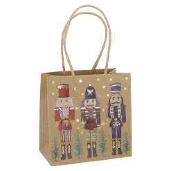 NANU-NANA Geschenkverpackungen|Weihnachten*Geschenktüte Nussknacker, 16 X 16 Cm